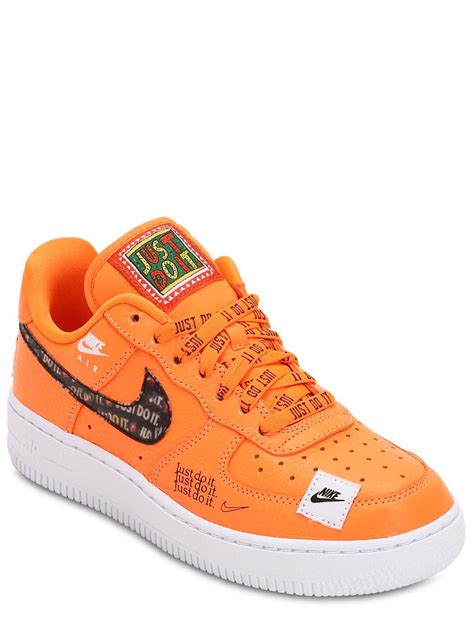 nike air force heren oranje|Heren Oranje Air Force 1 Schoenen (2) .